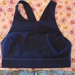 Lululemon fast and free bra black grape